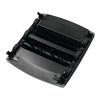 Zamiatarka mechaniczna z podwójnym włosiem Executive Series™ 19 cm, czarna